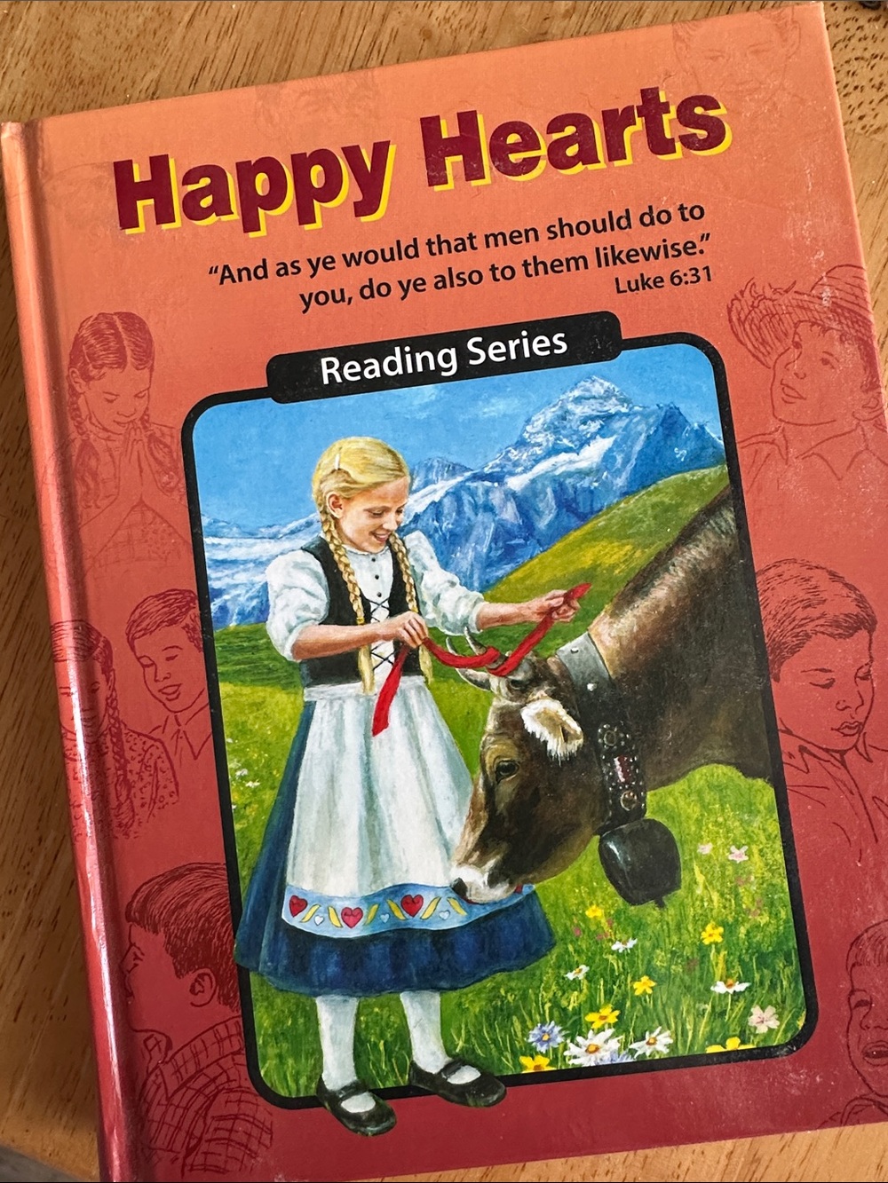 Happy Hearts Second Grade Reading Series - Red Children's Book (Book 2)